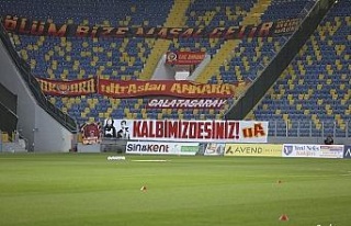 Galatasaray taraftarı vefat eden MKE Ankaragücü...