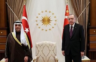 Cumhurbaşkanı Erdoğan, Kuveyt Dışişleri Bakanı...