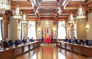 Dışişleri Bakanı Çavuşoğlu, Romanya Cumhurbaşkanı...