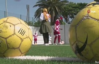 Fas’ta görme engelli kadın futbol takımı kuruldu
