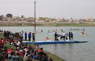 Telabyad’da ilk kez kano festivali düzenlendi