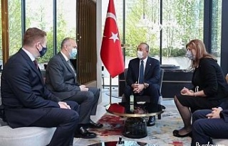Bakan Çavuşoğlu, İslam Toplumu Başkanı Müftü...