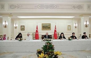 Cumhurbaşkanı Erdoğan, azınlık cemaat liderleri...