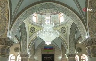 Azerbaycan’da Covid-19 nedeniyle kapatılan camiler...