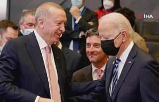 Cumhurbaşkanı Erdoğan, Biden ile sohbet etti