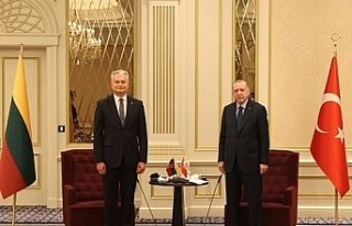 Cumhurbaşkanı Erdoğan, Litvanya Cumhurbaşkanı...