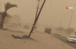 Irak’ın güneyini kum fırtınası vurdu