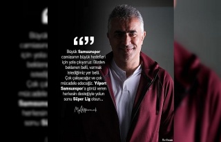 Mehmet Altıparmak: “Yolun sonu Süper Lig olsun”