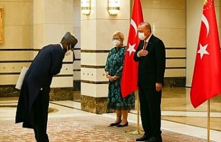 Nijerya Büyükelçisi Abba, Cumhurbaşkanı Erdoğan’a...
