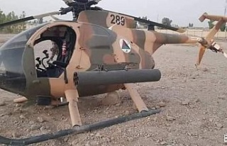 Afgan ordusuna ait helikopter teknik arıza nedeniyle...
