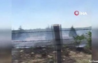 Ankara’da AOÇ arazisinde yangın