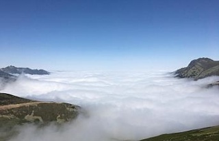 Artvin’den bulut denizi manzaraları