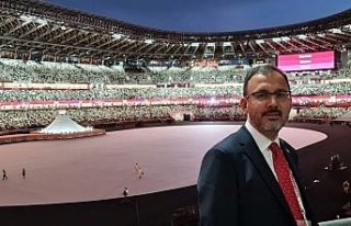 Bakan Kasapoğlu, Tokyo Olimpiyatları’nın açılışına...