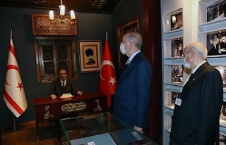 Erdoğan ve Bahçeli, Alparslan Türkeş’in evini...