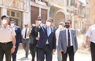 KKTC Başbakanı Saner, Kapalı Maraş’ta açılan...