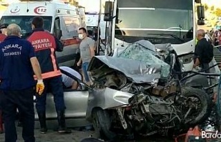 Ankara’daki kazada hayatını kaybedenlerin sayısı...