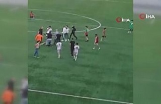 İstanbul’da oynanan hazırlık maçında kavga...