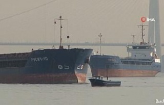 Yeniköy açıklarında iki yük gemisi çarpıştı