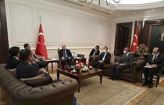 Bakan Soylu, Kırgızistan Acil Durumlar Bakanı Boobek...