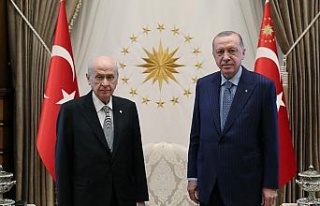Cumhurbaşkanı Erdoğan-Bahçeli görüşmesi sona...