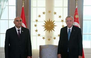 Cumhurbaşkanı Erdoğan, Tacikistan Meclis Başkanı...