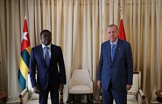 Cumhurbaşkanı Erdoğan, Togolu mevkidaşı Gnassingbe...