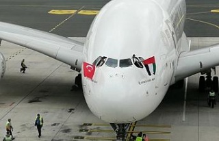 Dünyanın en büyük yolcu uçağıyla İstanbul...