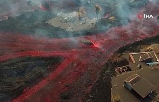 La Palma Yanardağı’nda lavlar onlarca evleri yuttu