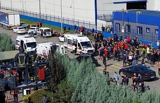 Samsun’da otomotiv fabrikasında yangın: 19 işçi...