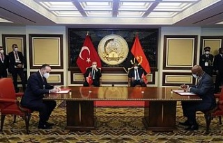 Türkiye-Angola arasında 7 anlaşma imzalandı