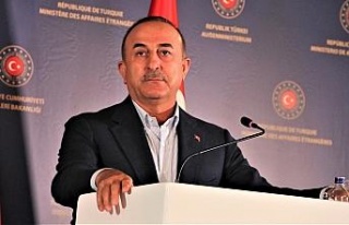 Bakan Çavuşoğlu, Riga’da NATO ATTA Kongre Merkezine...