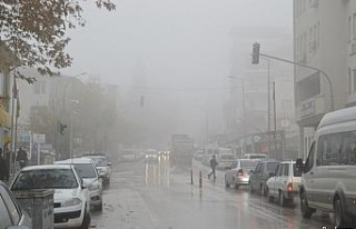 Besni’de yoğun sis etkili oldu