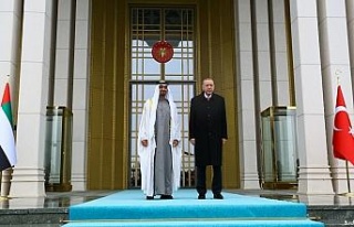 Cumhurbaşkanı Erdoğan, BAE Veliaht Prensi bin Zayed’i...