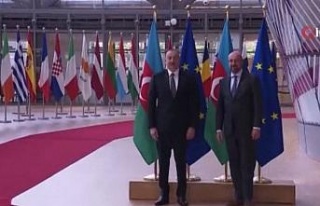 Azerbaycan Cumhurbaşkanı Aliyev, AB Konseyi Başkanı...
