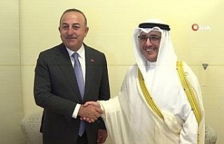 Bakan Çavuşoğlu, Kuveytli mevkidaşı El-Sabah...