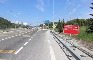 Bolu Dağı Tüneli’nin İstanbul yönü 35 gün...