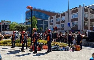 Dev deprem tatbikatı: Senaryo gereği İstanbul 7.5...