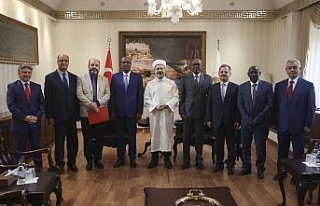 Diyanet İşleri Başkanı Erbaş, Cibuti Din İşleri...