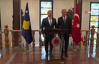 Milli Savunma Bakanı Akar, Kosova Savunma Bakanı...