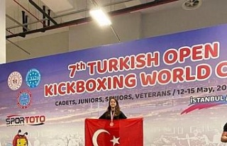 Şehri Yavuz, kick boksta 9. kez dünya şampiyonu...