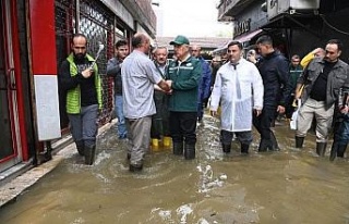 Bakan Kirişci Zonguldak’ta sel felaketinin yaşandığı...