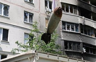 Harkov’da 9 katlı binanın çatısındaki bomba...