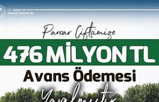 Türkşeker: “Pancar çiftçimize 476 milyon lira...