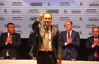 Yeniden Refah Partisi Genel Başkanı Fatih Erbakan...