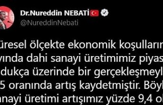 Bakan Nebati: “Türkiye ekonomi modelimiz meyvelerini...