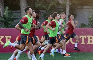 Galatasaray’da Giresunspor maçı hazırlıkları...