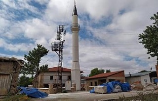 Türkiye’de ender camilerden biri, restore çalışmaları...