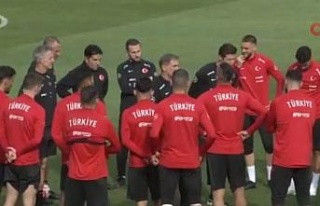 A Milli Futbol Takımı, Lüksemburg maçı hazırlıklarını...