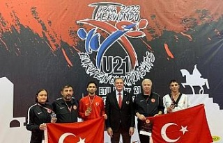 Avrupa Ümitler Taekwondo Şampiyonası ilk gününde...