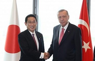 Cumhurbaşkanı Erdoğan, Japonya Başbakanı Kishida...